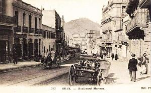 ORAN - BOULEVARD MARCEAU 